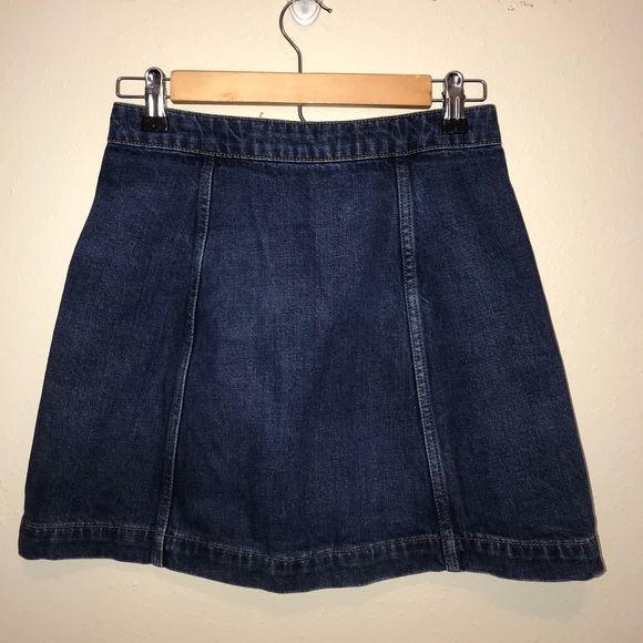 Button up jean skirt - Picture 2 of 3